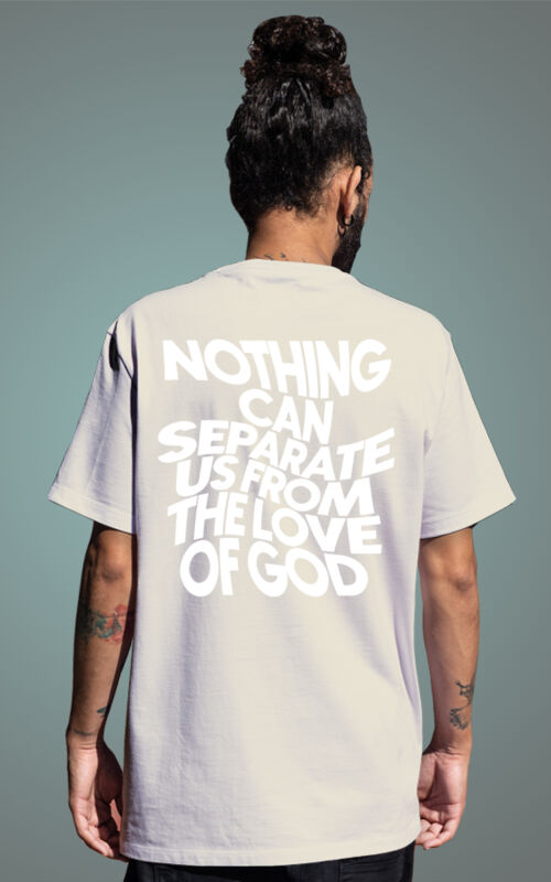 Sand Nothing Can Seperate Us From The Love Of God Tee	 Thumbnail