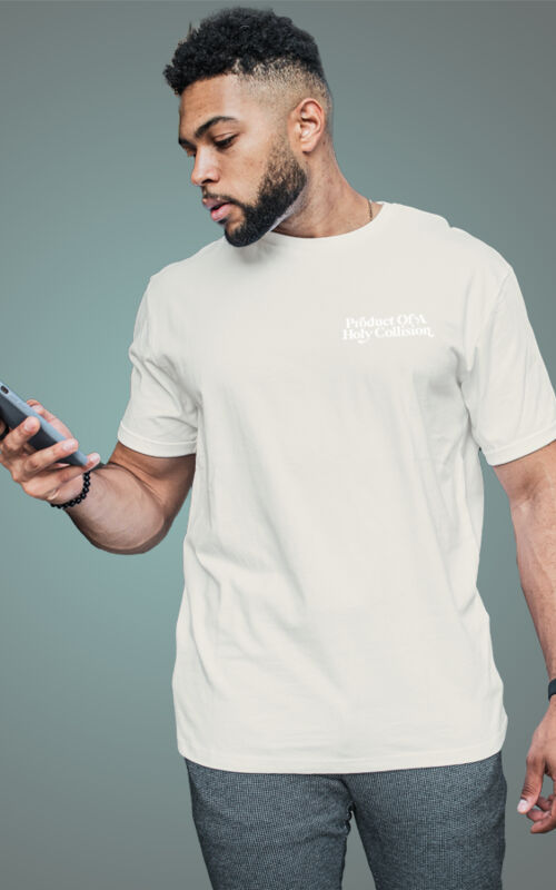 Sand Product Of A Holy Collision Tee Thumbnail